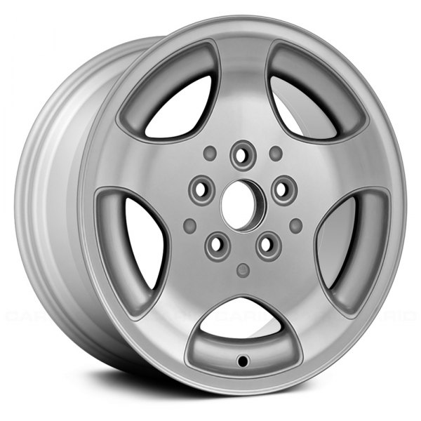 Replace® - 15 x 7 5-Spoke Silver Alloy Factory Wheel (Remanufactured)