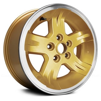 Replace® - 5-Spoke Gold 15x8 Alloy Factory Wheel - Remanufactured