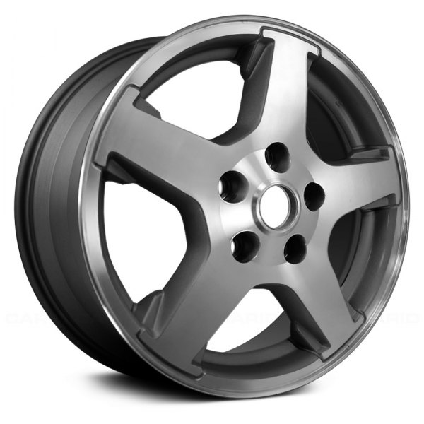 Replace® - 17 x 7.5 5-Spoke Charcoal Gray Alloy Factory Wheel (Remanufactured)