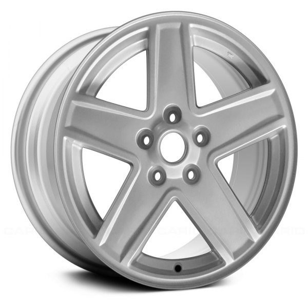 Replace® - 17 x 6.5 5-Spoke Silver Alloy Factory Wheel (Remanufactured)