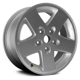 Replace® - 5-Spoke Bright Sparkle Silver 17x7.5 Alloy Factory Wheel - Remanufactured