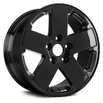 Replace® - 5-Spoke Matte Black 18x7.5 Alloy Factory Wheel - Remanufactured
