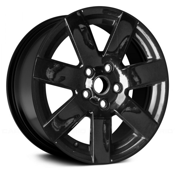 Replace® - 18 x 7.5 7 I-Spoke Black Alloy Factory Wheel (Remanufactured)