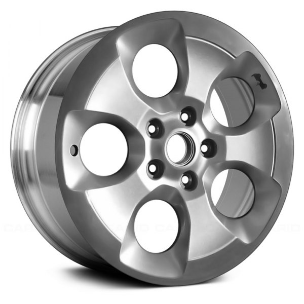 Replace® - 18 x 7.5 5-Hole Polished with Sparkle Silver Face Alloy Factory Wheel (Remanufactured)