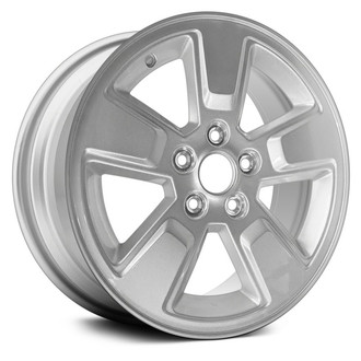 Replace® - 5-Spoke Sparkle Silver 16x6.5 Alloy Factory Wheel - Remanufactured