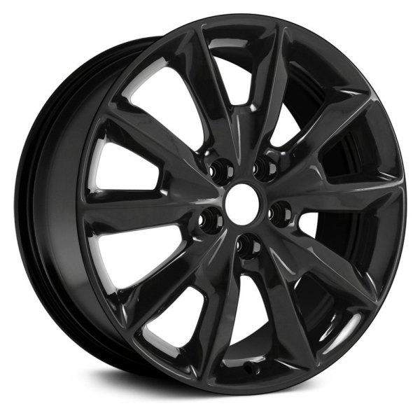 Replace® - 18 x 7 5 Y-Spoke Gloss Black Alloy Factory Wheel (Remanufactured)