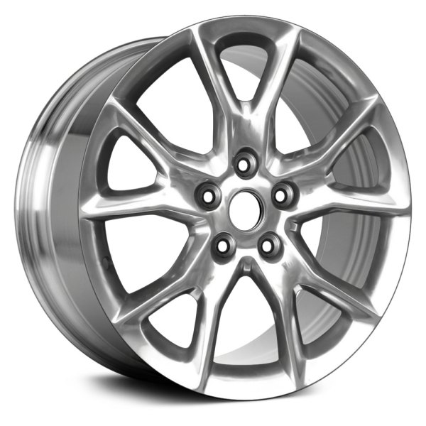 Replace® - 20 x 8 5 Y-Spoke All Polished Alloy Factory Wheel (Remanufactured)