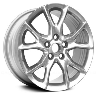 Replace® - 5 Y-Spoke Bright Silver Metallic 20x8 Alloy Factory Wheel - Remanufactured