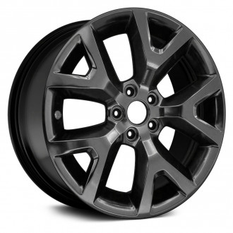 Replace® ALYJG044U45 - 5 Y-Spoke Black Satin Clear 17x7.5 Alloy