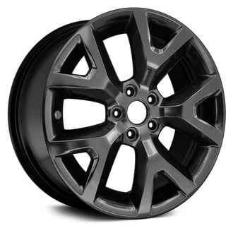 Replace® - 5 Y-Spoke Black Satin Clear 17x7.5 Alloy Factory Wheel