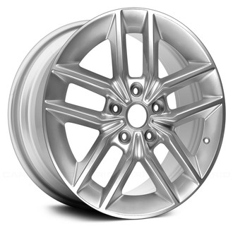 Replace® - Double 5-Spoke Silver 18x8 Alloy Factory Wheel - Remanufactured