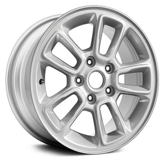 Replace® - Double 5-Spoke Sparkle Silver 17x8 Alloy Factory Wheel - Remanufactured
