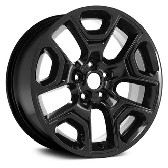 Replace® - 5 Y-Spoke Black 17x7.5 Alloy Factory Wheel - Remanufactured