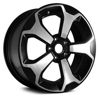 Replace® - 5-Spoke Black 17x6.5 Alloy Factory Wheel - Remanufactured