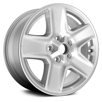 Replace® - 5-Spoke Silver 17x7.5" Alloy Factory Wheel - Remanufactured