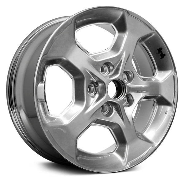 Replace® - Jeep Wrangler 2021 5-Spoke 17x7.5' Alloy Factory Wheel -  Remanufactured