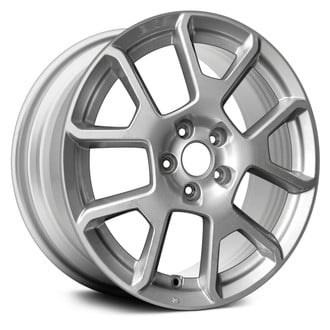 Replace® - 5 V-Spoke Silver 17x7 Alloy Factory Wheel - Remanufactured