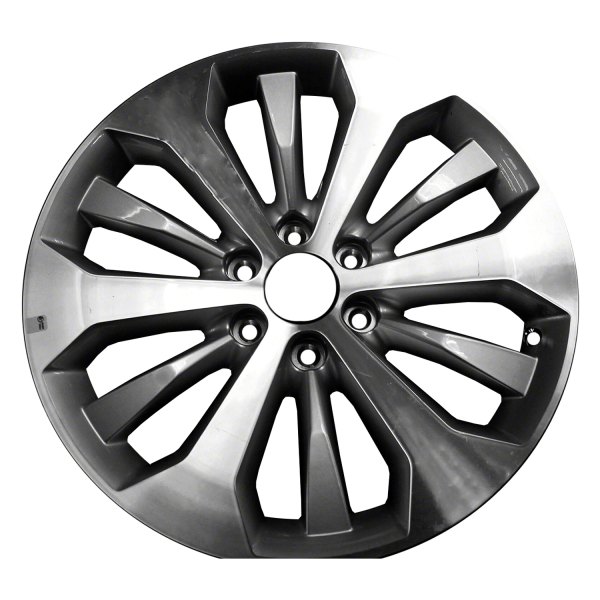 Replace® - 20 x 8.5 6 Double-Spoke Machined and Sparkle Silver Alloy Factory Wheel (Factory Take Off)