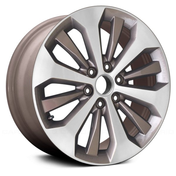 Replace® - 20 x 8.5 6 Double-Spoke Machined and Medium Tan Metallic Alloy Factory Wheel (Remanufactured)