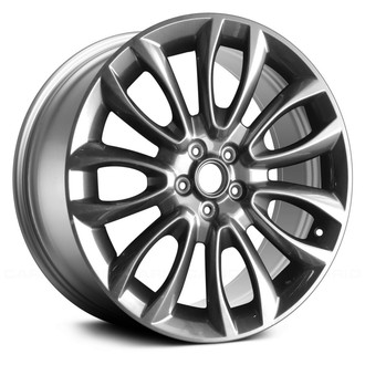 Replace® - 7 V-Spoke Hyper Silver 19x8 Alloy Factory Wheel - Remanufactured