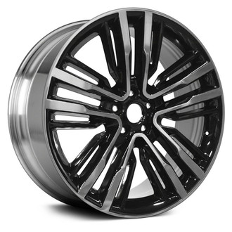 Replace® - Multi 5-Spoke Dark Smoked Hyper Silver Polished 20x9 Alloy Factory Wheel - Remanufactured