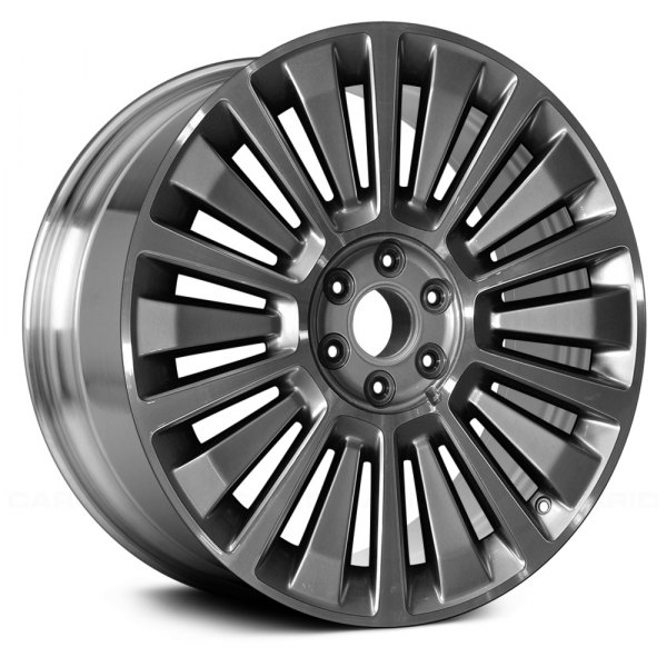 Replace® - 22 x 9.5 20 I-Spoke Smoked Silver Alloy Factory Wheel (Factory Take Off)