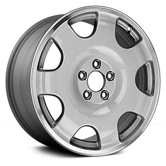 Replace® - 7 I-Spoke Flange Cut Medium Gray 18x8 Alloy Factory Wheel - Remanufactured