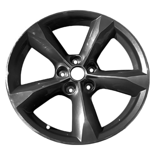 Replace® - 18 x 8 5-Spoke Machined and Charcoal Alloy Factory Wheel (Factory Take Off)