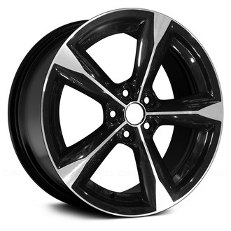 Replace® - 5-Spoke Machined and Black 18x8 Alloy Factory Wheel - Remanufactured