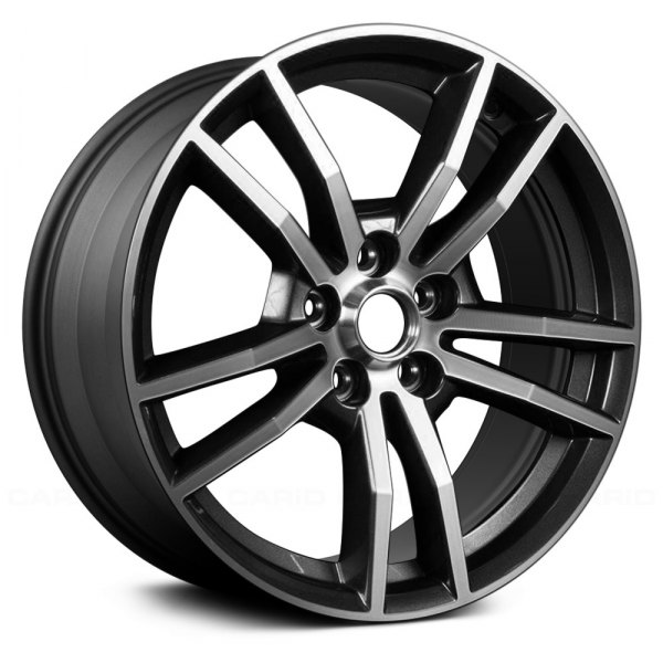 Replace® - 18 x 8 Double 5-Spoke Charcoal Alloy Factory Wheel (Remanufactured)