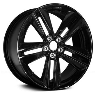 Replace® - Double 5-Spoke Black 19x9 Alloy Factory Wheel - Remanufactured