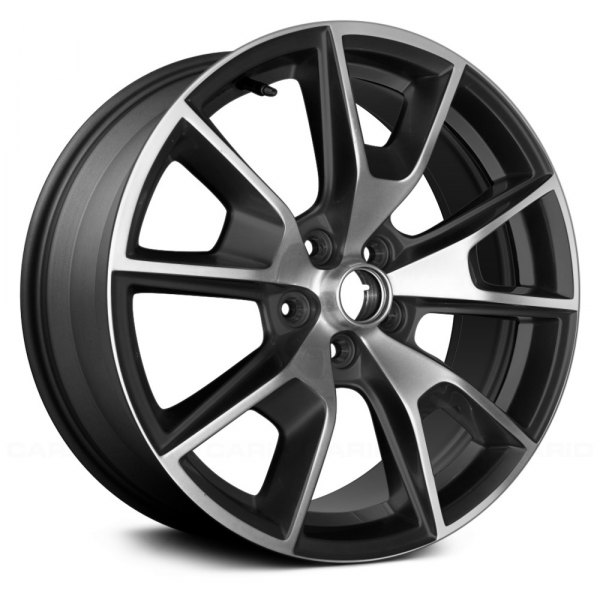 Replace® - 19 x 9 5 Y-Spoke Charcoal with Machined Face Alloy Factory Wheel (Remanufactured)