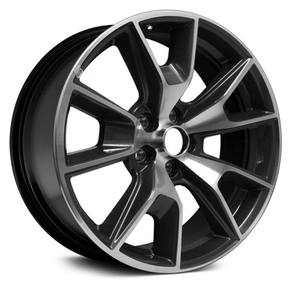 Replace® - 19 x 9 5 Y-Spoke Black Alloy Factory Wheel (Remanufactured)