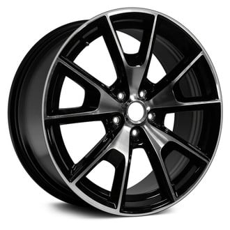 Replace® - 5 Y-Spoke Black 19x9.5 Alloy Factory Wheel - Remanufactured