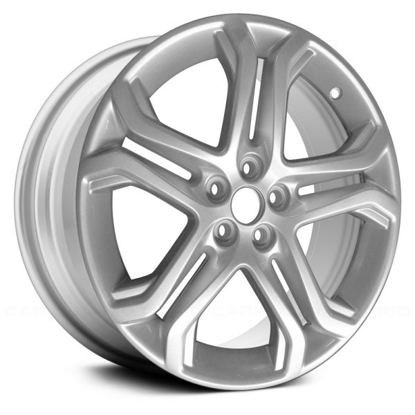 Replace® - 19 x 8 Double 5-Spoke Sparkle Silver Alloy Factory Wheel (Remanufactured)