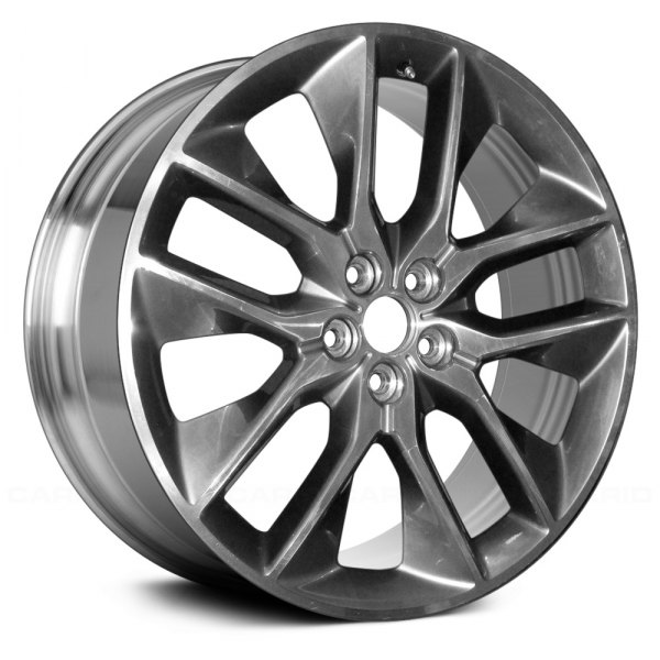 Replace® - 20 x 8.5 5 Y-Spoke Polished and Silver Alloy Factory Wheel (Remanufactured)