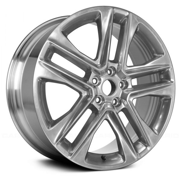 Replace® - 20 x 8.5 Double 5-Spoke Full Polished Alloy Factory Wheel (Remanufactured)
