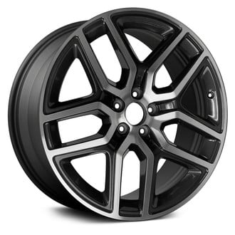 Replace® - Double 5-Spoke Charcoal with Machined Face 20x9 Alloy Factory Wheel - Remanufactured