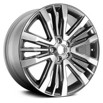 Replace® - Triple 5-Spoke Machined and Charcoal 20x8.5 Alloy Factory Wheel - Remanufactured
