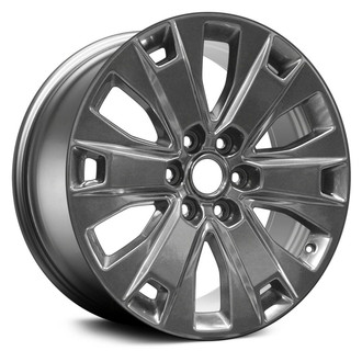Replace® - 6 Y-Spoke Dark Hyper Silver 20x8.5 Alloy Factory Wheel - Remanufactured