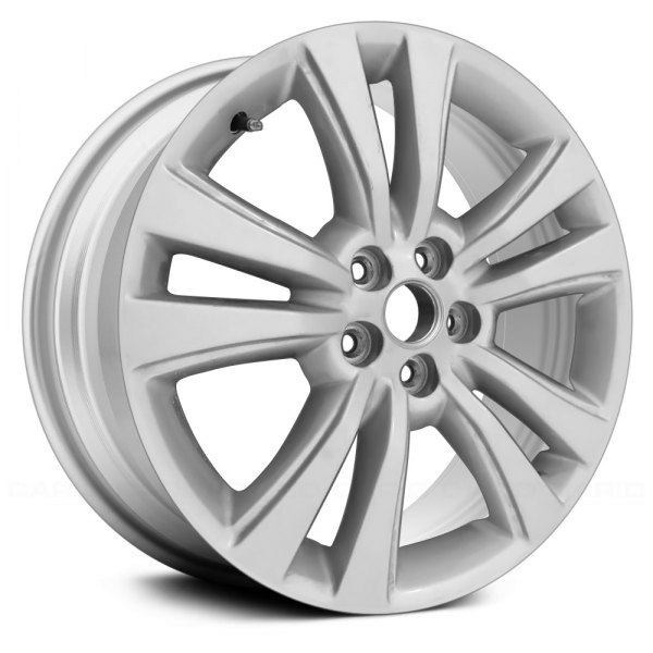 Replace® - 18 x 8 5 V-Spoke Bright Sparkle Silver Alloy Factory Wheel (Remanufactured)