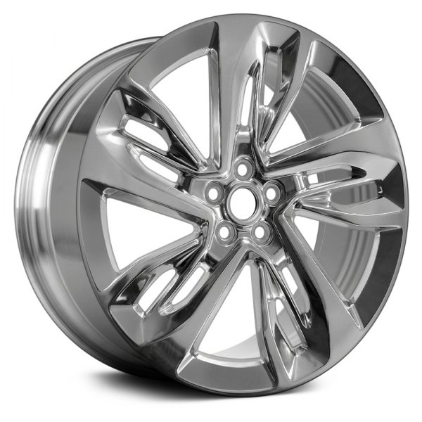 Replace® - 21 x 9 5 Multi Spiral-Spoke Full Polished Alloy Factory Wheel (Remanufactured)