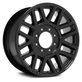 Replace® - 8 V-Spoke Black 20x8 Alloy Factory Wheel - Remanufactured