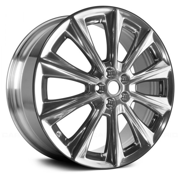 Replace® - 20 x 8.5 5 V-Spoke Polished Alloy Factory Wheel (Remanufactured)