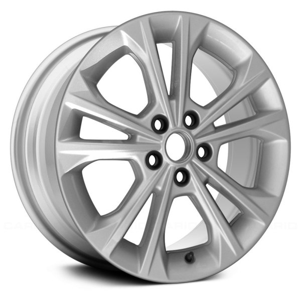 Replace® - Ford Escape 2017 5 V-Spoke Sparkle Silver 17x7.5 Alloy ...