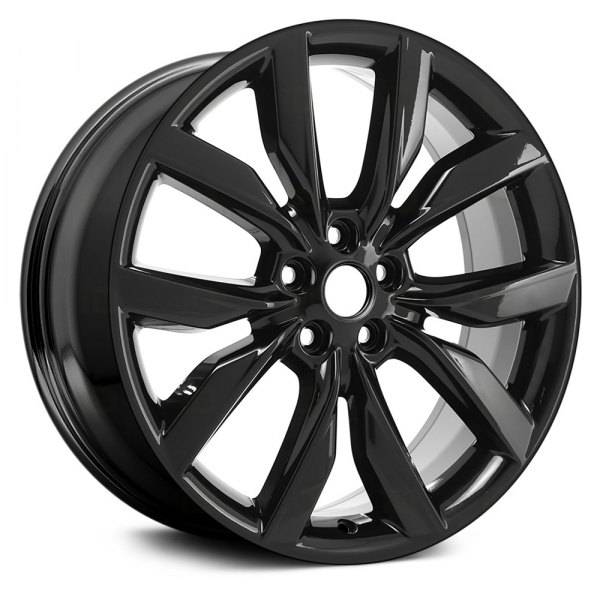 Replace® - 19 x 8 5 V-Spoke Dark PVD Chrome Alloy Factory Wheel (Remanufactured)