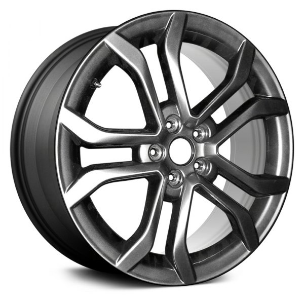 Replace® - 18 x 8 5 V-Spoke Dark Charcoal Alloy Factory Wheel (Remanufactured)