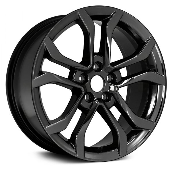 Replace® - 18 x 8 5 V-Spoke Black Alloy Factory Wheel (Remanufactured)