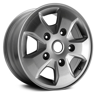 Replace® - 5 W-Spoke Silver 16x6.5 Alloy Factory Wheel - Remanufactured