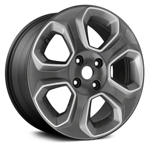 Replace® - 16 x 6.5 5-Slot Charcoal Alloy Factory Wheel (Remanufactured)